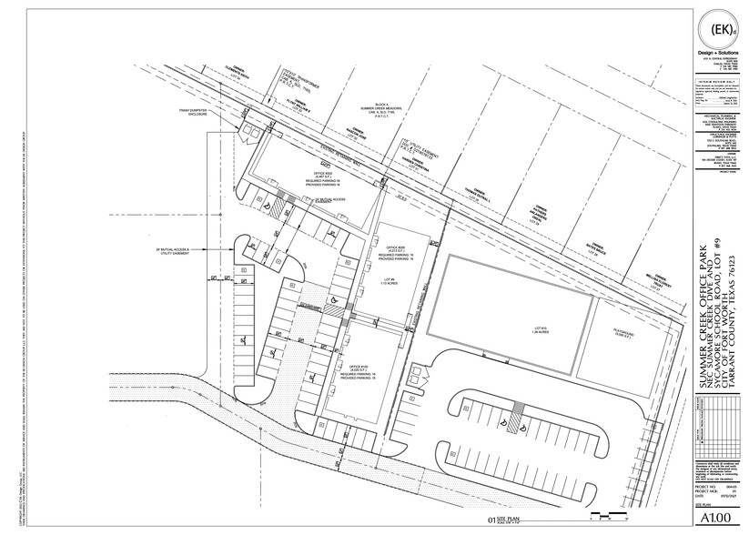 7305 Canyon Park Dr, Fort Worth, TX for rent - Site Plan - Image 2 of 3