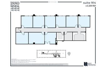 1880 Century Park E, Los Angeles, CA to rent Floor Plan- Image 2 of 3