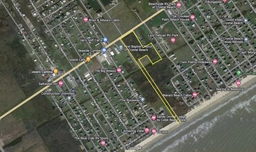 1240 Highway 87, Crystal Beach, TX for sale Aerial- Image 1 of 1