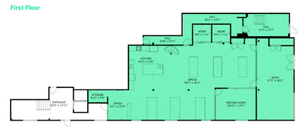 1420 Locust St, Des Moines, IA for rent Floor Plan- Image 1 of 2