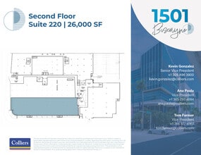 1501 Biscayne Blvd, Miami, FL to rent Floor Plan- Image 1 of 1