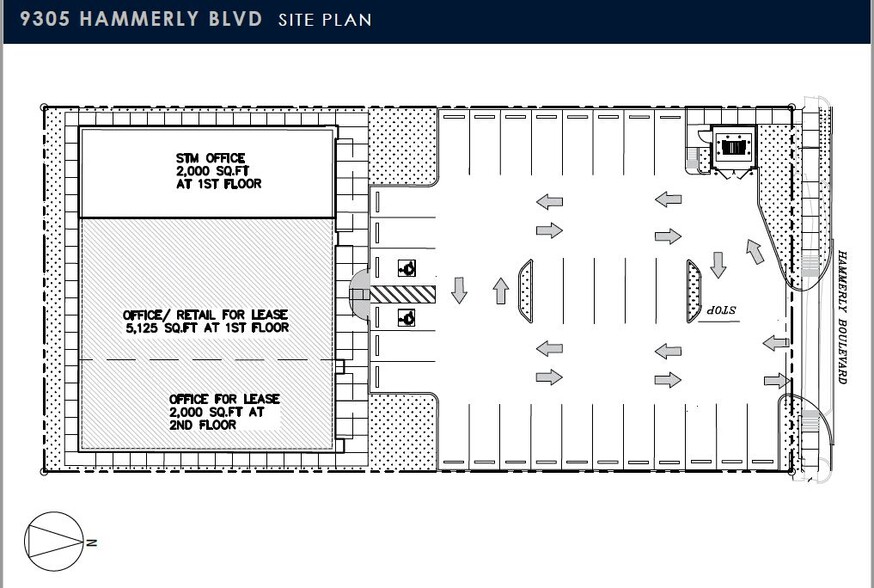 9305 Hammerly Blvd, Houston, TX for rent - Building Photo - Image 2 of 2