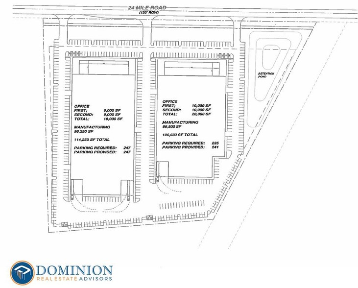 27855 24 Mile Rd, New Baltimore, MI for rent - Building Photo - Image 1 of 3