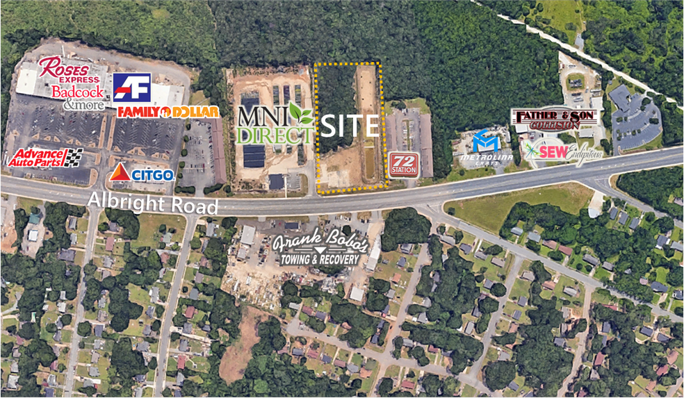 891 Albright Rd, Rock Hill 29730 ±4.6 Acre Commercial Industrial Site