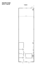 3480 Oakcliff Rd, Doraville, GA for rent Floor Plan- Image 1 of 1