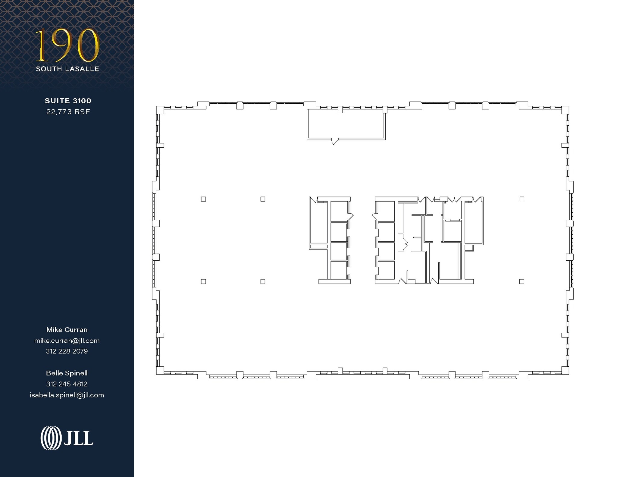 190 S La Salle St, Chicago, IL to rent Floor Plan- Image 1 of 1