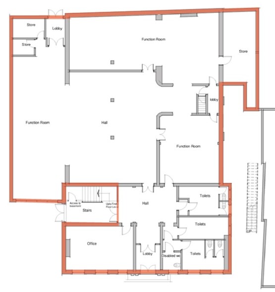 135 Market St, Wigan for sale - Floor Plan - Image 2 of 3