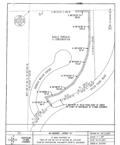 Pebble Beach Ct, Whitewater, WI for sale - Plat Map - Image 3 of 5