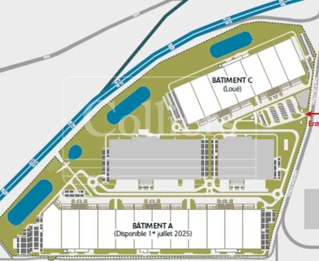 Location Local d'activités 5 000 m²