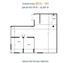 4215 E McDowell Rd, Mesa, AZ for rent Floor Plan- Image 1 of 1