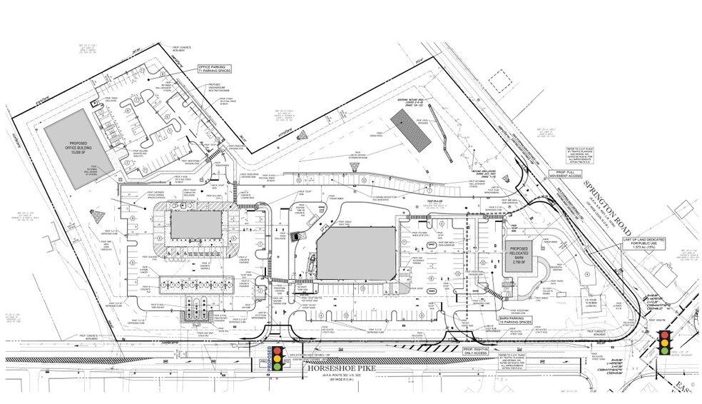 1403 Horseshoe Pike, Downingtown, PA for sale - Site Plan - Image 2 of 3