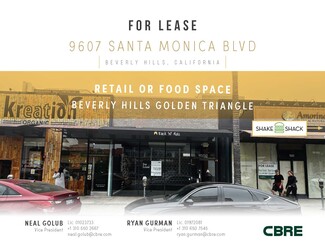 More details for 9601-9609 Santa Monica Blvd, Beverly Hills, CA - Retail for Rent