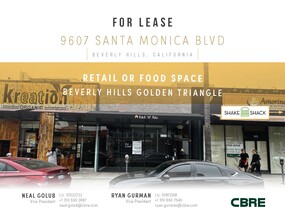 9601-9609 Santa Monica Blvd, Beverly Hills, CA for rent Building Photo- Image 1 of 17