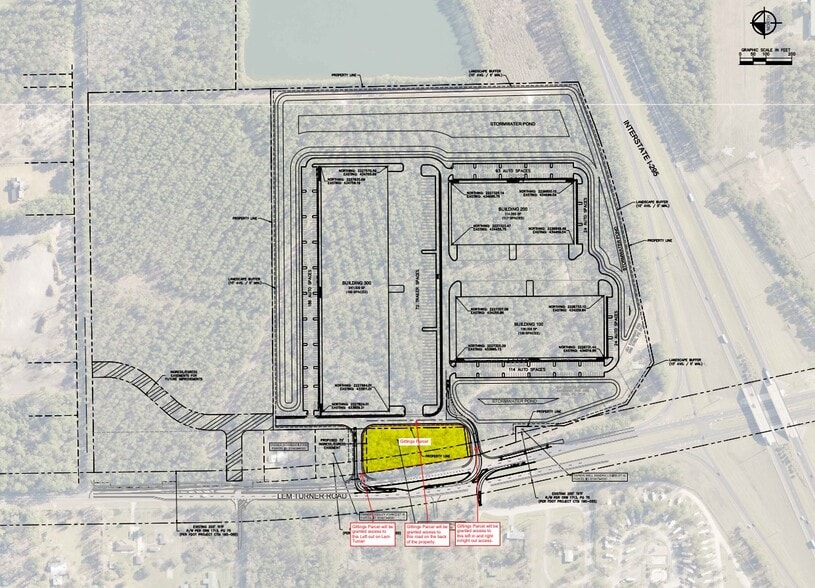 12465 Lem Turner Rd, Jacksonville, FL for sale - Site Plan - Image 2 of 2