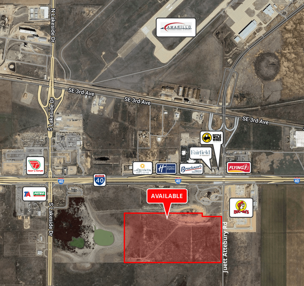 Juett Attebury Just South of I-40 rd, Amarillo, TX for sale - Primary Photo - Image 1 of 2