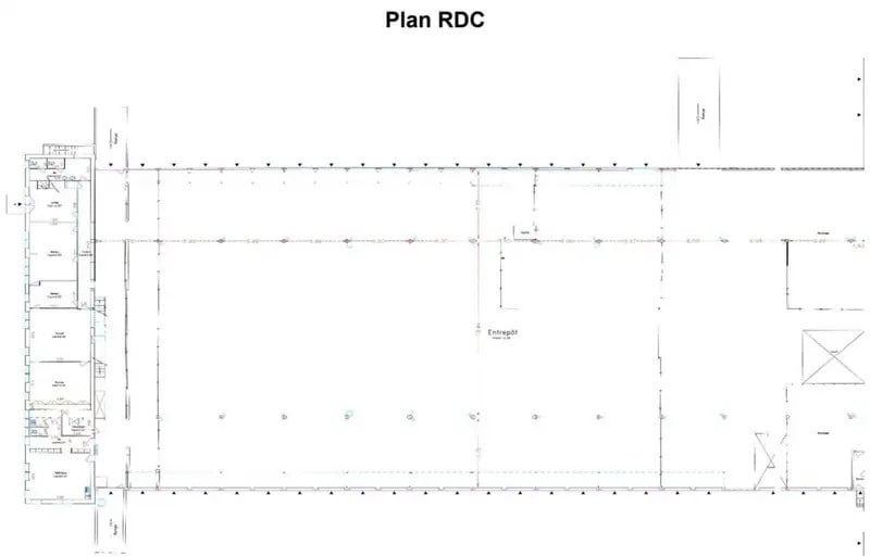 Light Industrial in Chilly-Mazarin to rent Floor Plan- Image 1 of 3