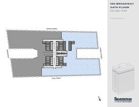 120 Broadway, New York, NY to rent Floor Plan- Image 1 of 3