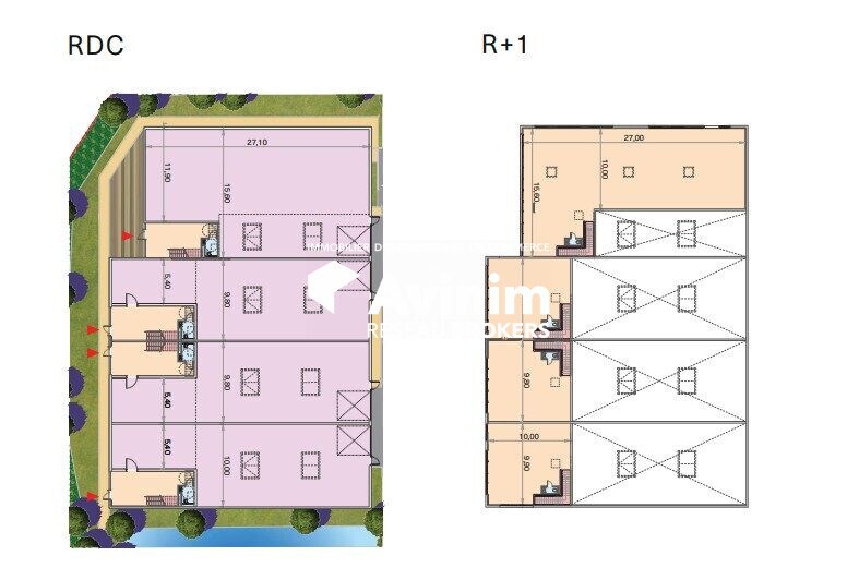 Industrial in Louvres for sale Floor Plan- Image 1 of 4