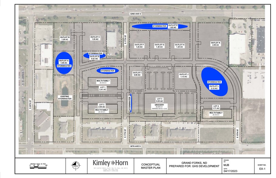 32nd, Grand Forks, ND for rent - Site Plan - Image 1 of 2