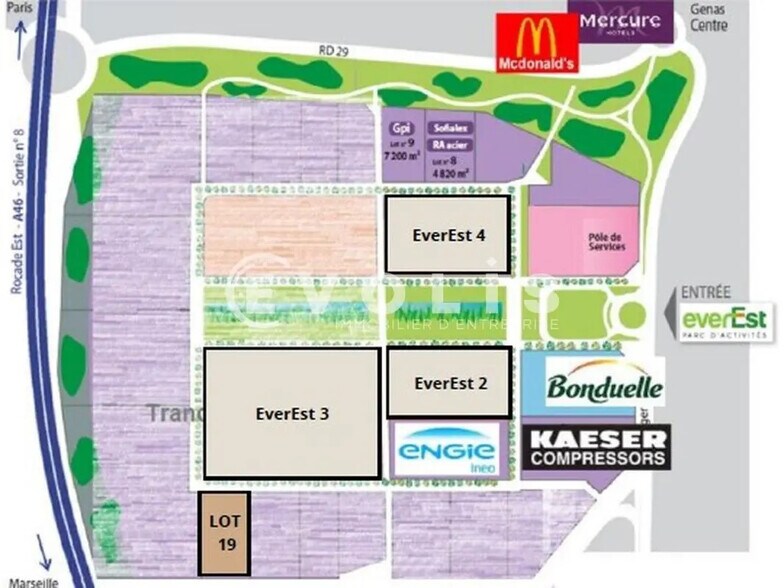 Light Industrial in Genas for sale - Building Photo - Image 2 of 5