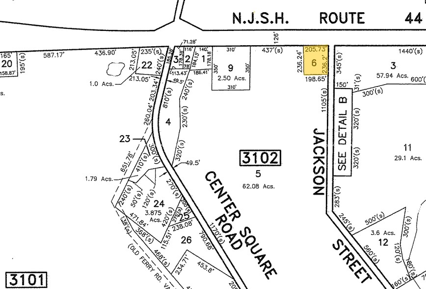 Crown Point Rd, Logan Township, NJ for sale - Plat Map - Image 1 of 1