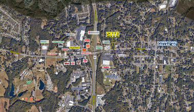 706 W Trade St, Dallas, NC - aerial  map view - Image1