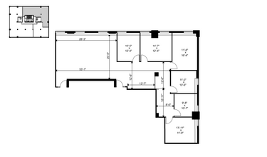 1255 Bay St, Toronto, ON for rent Floor Plan- Image 1 of 1