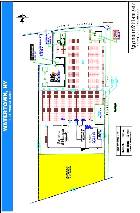 1125 Arsenal St, Watertown, NY for sale Site Plan- Image 1 of 1