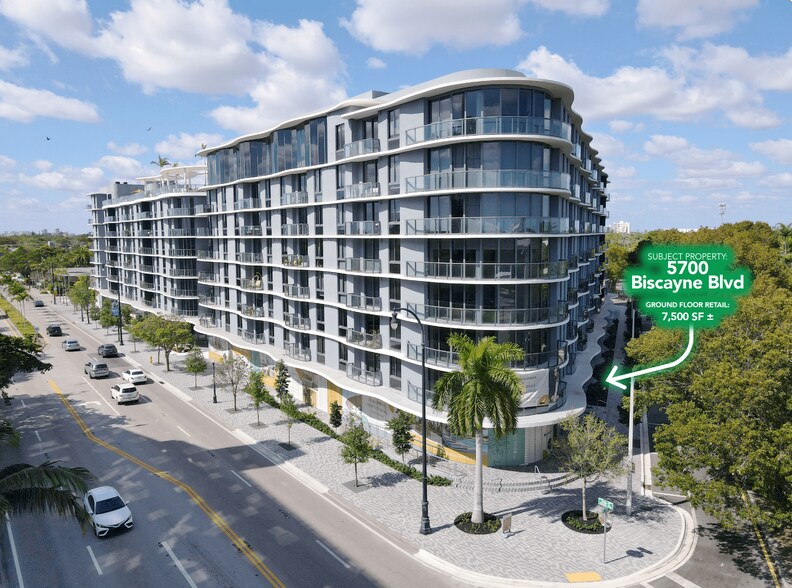 5700 Biscayne Blvd, Miami 33137 The Boulevard Ground Floor Retail