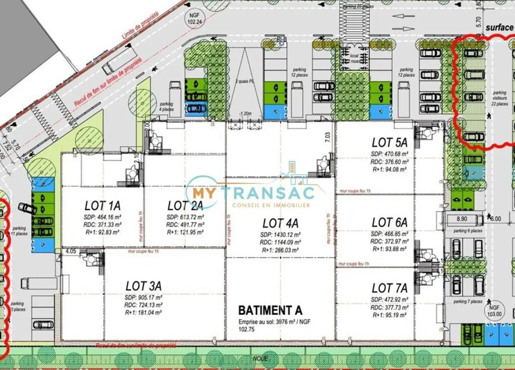 Location Local d'activités 905 m² - Photo 1