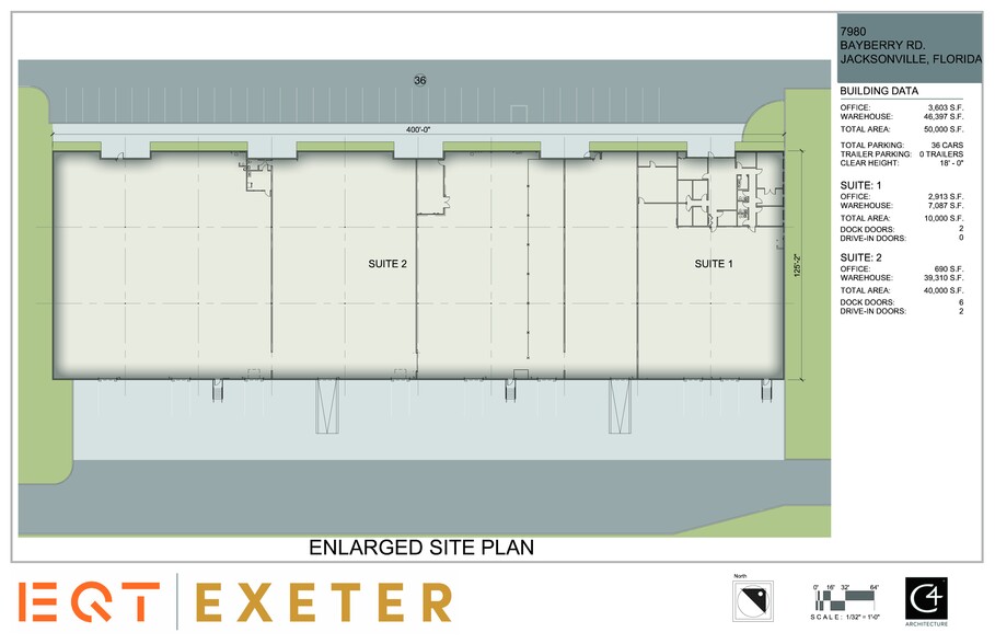 7980 Bayberry Rd, Jacksonville, FL for rent - Site Plan - Image 1 of 8