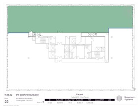 915 Wilshire Blvd, Los Angeles, CA for rent Site Plan- Image 2 of 2