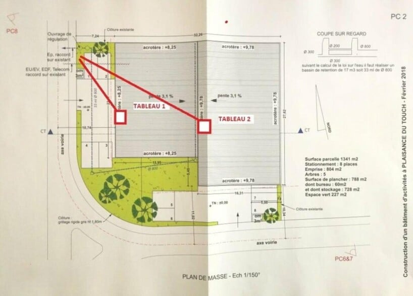 Industrial in Plaisance-du-Touch to rent - Site Plan - Image 2 of 2