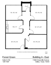 11910 Greenville Ave, Dallas, TX for rent Floor Plan- Image 1 of 1