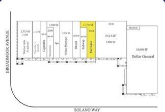 2150-2190 Solano Way, Concord, CA for rent Site Plan- Image 1 of 1