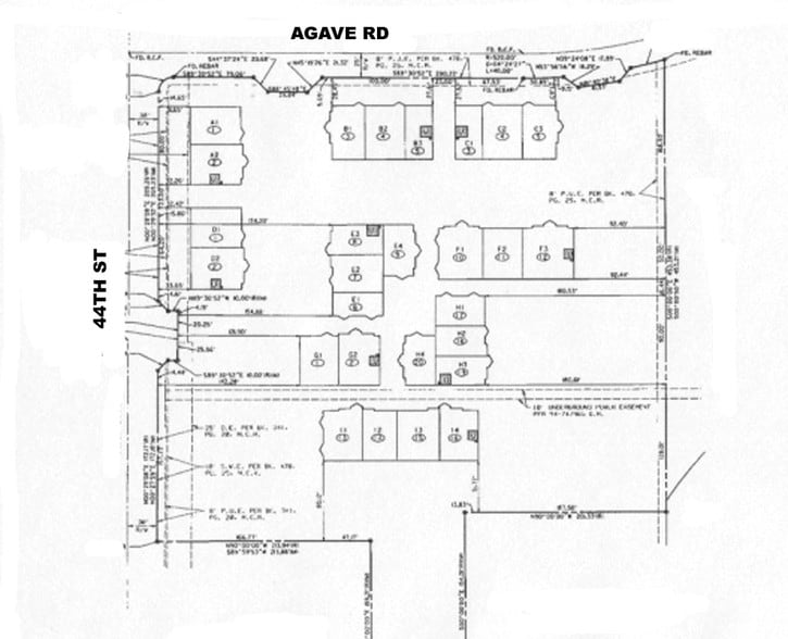 4425 E Agave Rd, Phoenix, AZ to rent - Plat Map - Image 2 of 9