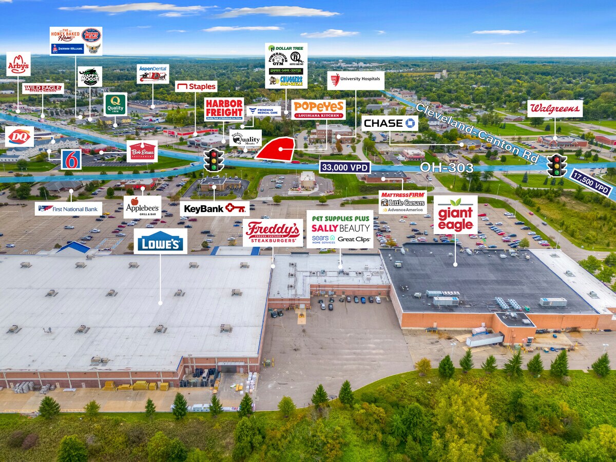 9346 State Route 14, Streetsboro 44241 Popeyes New 20Yr Abs NNN