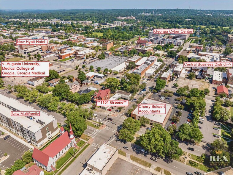 1101 Greene St, Augusta, GA for sale - Aerial - Image 2 of 42