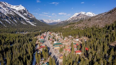 115 Main St E, Cooke City, MT - aerial  map view