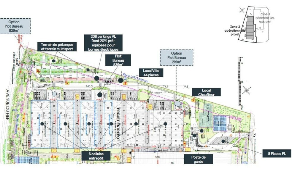 Industrial in SAINT-OUEN-L'AUMONE to rent - Site Plan - Image 3 of 3