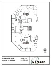 4960-4990 92 Ave NW, Edmonton, AB to rent Floor Plan- Image 1 of 1