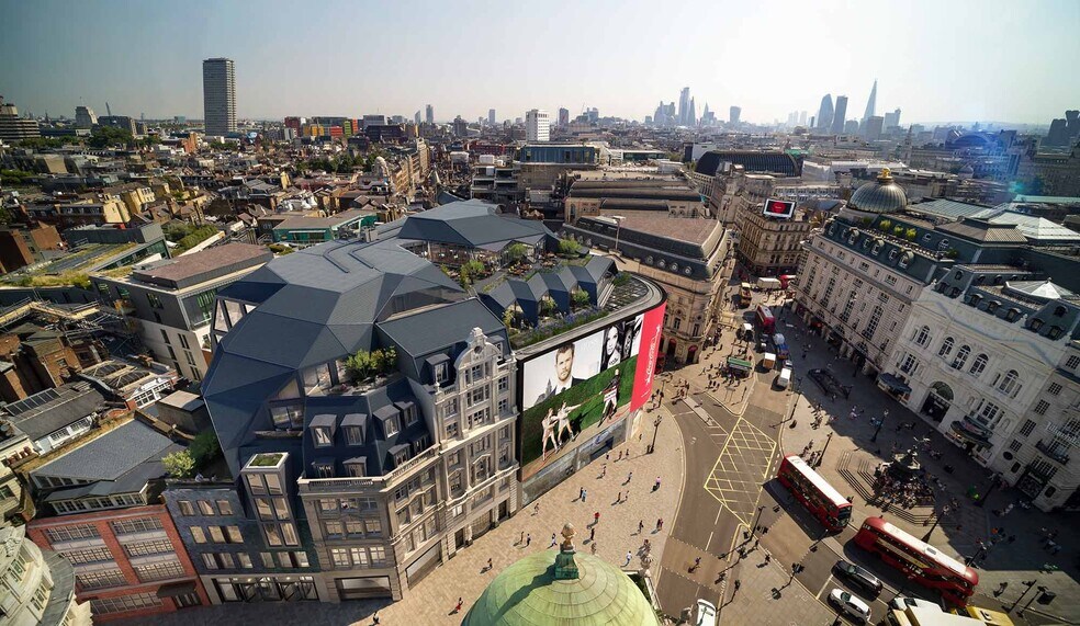 1 Sherwood St, London to rent - Aerial - Image 2 of 9