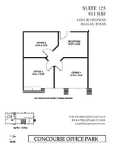 6350 LBJ Fwy, Dallas, TX for rent Floor Plan- Image 2 of 2