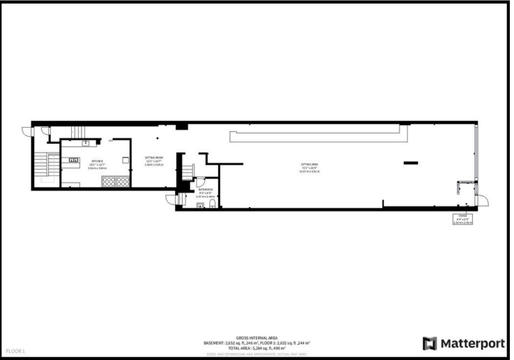 491-499 Church St, Toronto, ON for rent - Floor Plan - Image 2 of 5