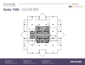 6 Concourse Pky NE, Atlanta, GA to rent Floor Plan- Image 1 of 7