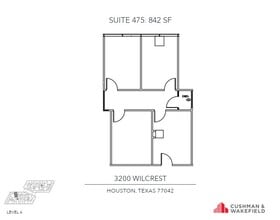 3200 Wilcrest Dr, Houston, TX to rent Floor Plan- Image 1 of 1