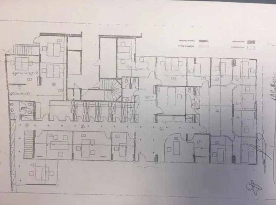 Office in Paris for sale Floor Plan- Image 1 of 3
