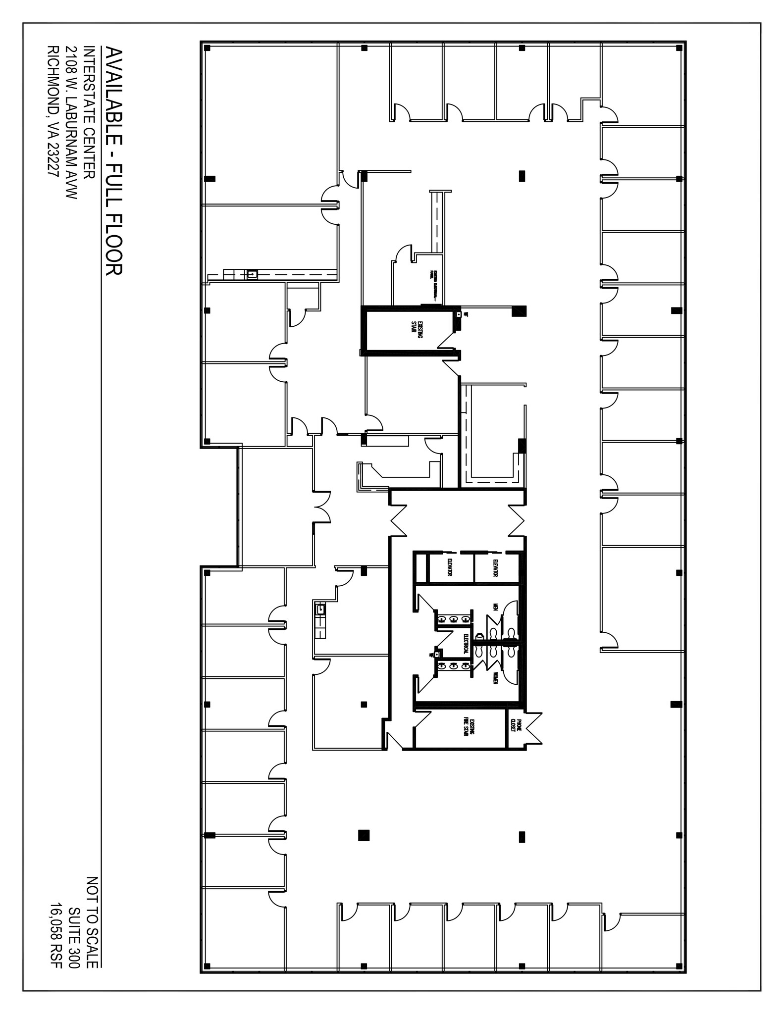 2108 W Laburnum Ave, Richmond, VA for rent Site Plan- Image 1 of 1