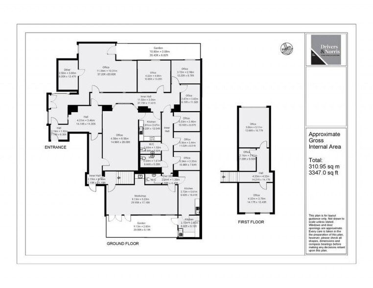 Leeds Pl, London for sale - Floor Plan - Image 3 of 7