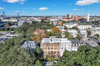 120 W Liberty St, Savannah, GA - aerial  map view